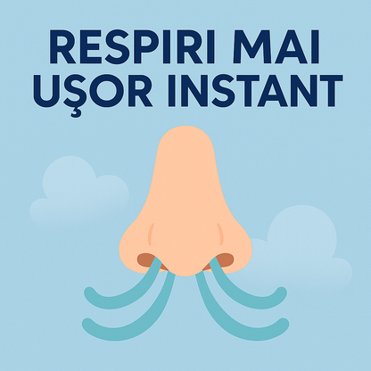 Benzi Nazale BrethX – Respiri liber, trăiești mai bine (30 bucăți)